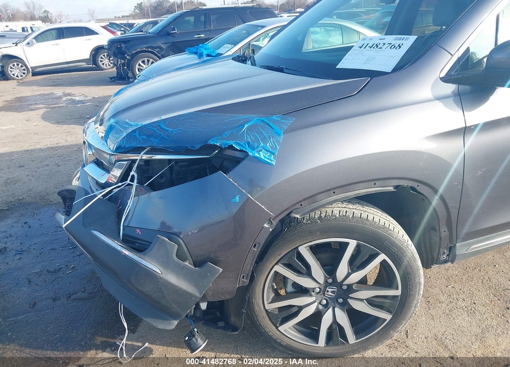 2021 HONDA PILOT AWD ELITE VIN: 5FNYF6H01MB006339