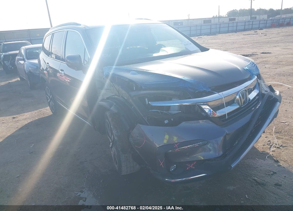 2021 HONDA PILOT AWD ELITE VIN: 5FNYF6H01MB006339