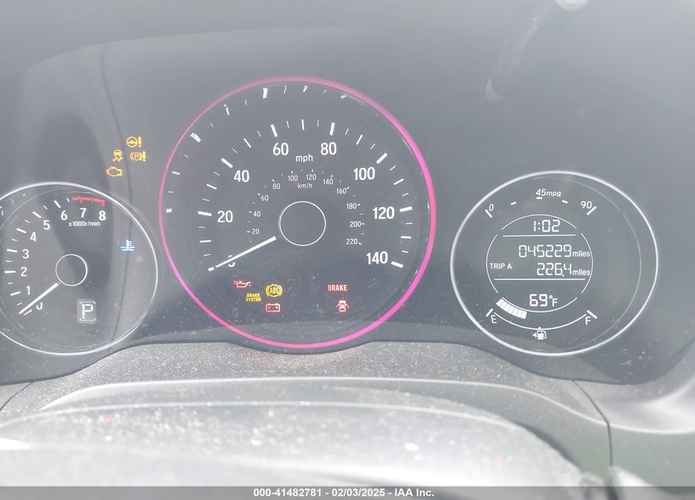 2022 HONDA HR-V VIN: 3CZRU5H38NM731538