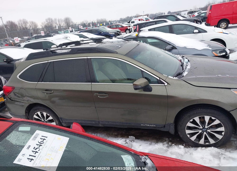 2016 SUBARU OUTBACK VIN: 4S4BSALC5G3308848