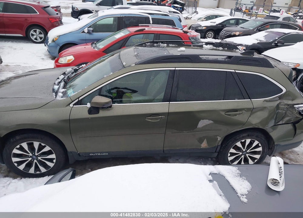 2016 SUBARU OUTBACK VIN: 4S4BSALC5G3308848
