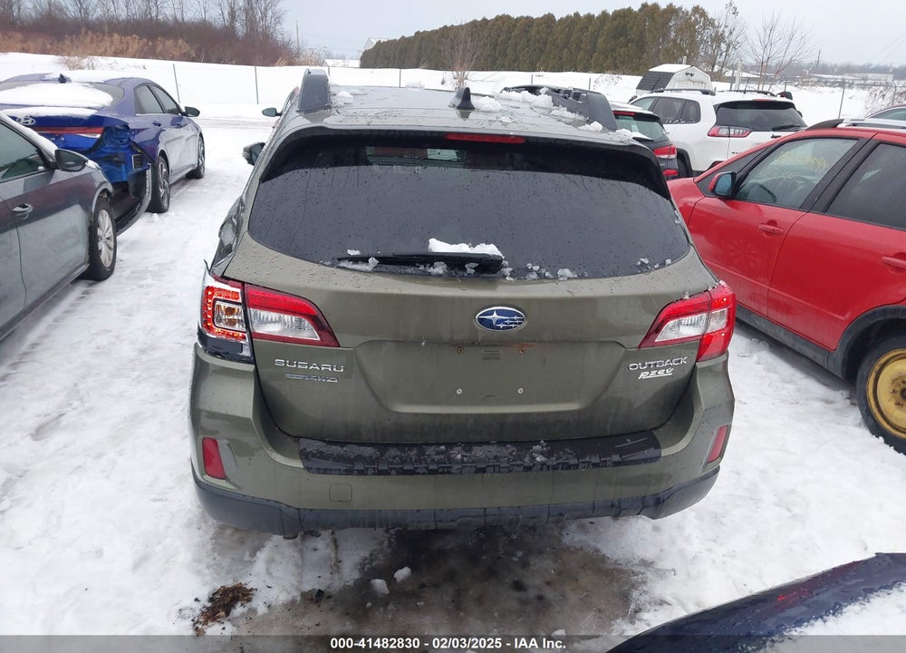 2016 SUBARU OUTBACK VIN: 4S4BSALC5G3308848