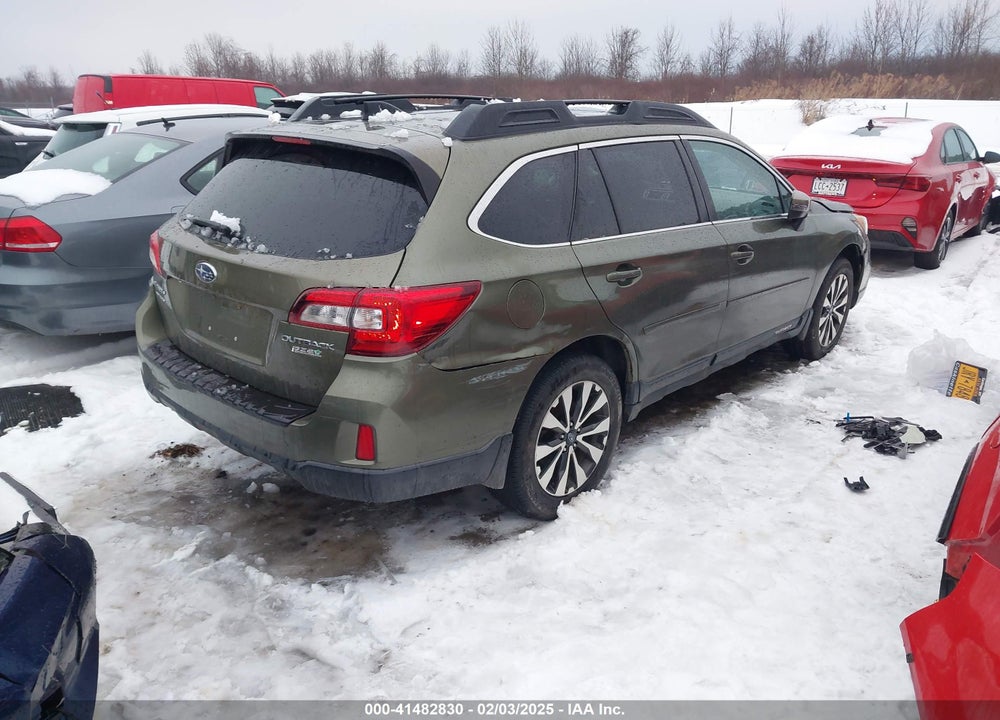 2016 SUBARU OUTBACK VIN: 4S4BSALC5G3308848