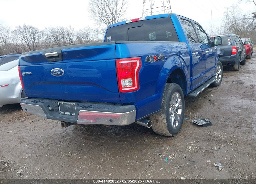 2017 FORD F-150 VIN: 1FTEW1EF4HFC85656
