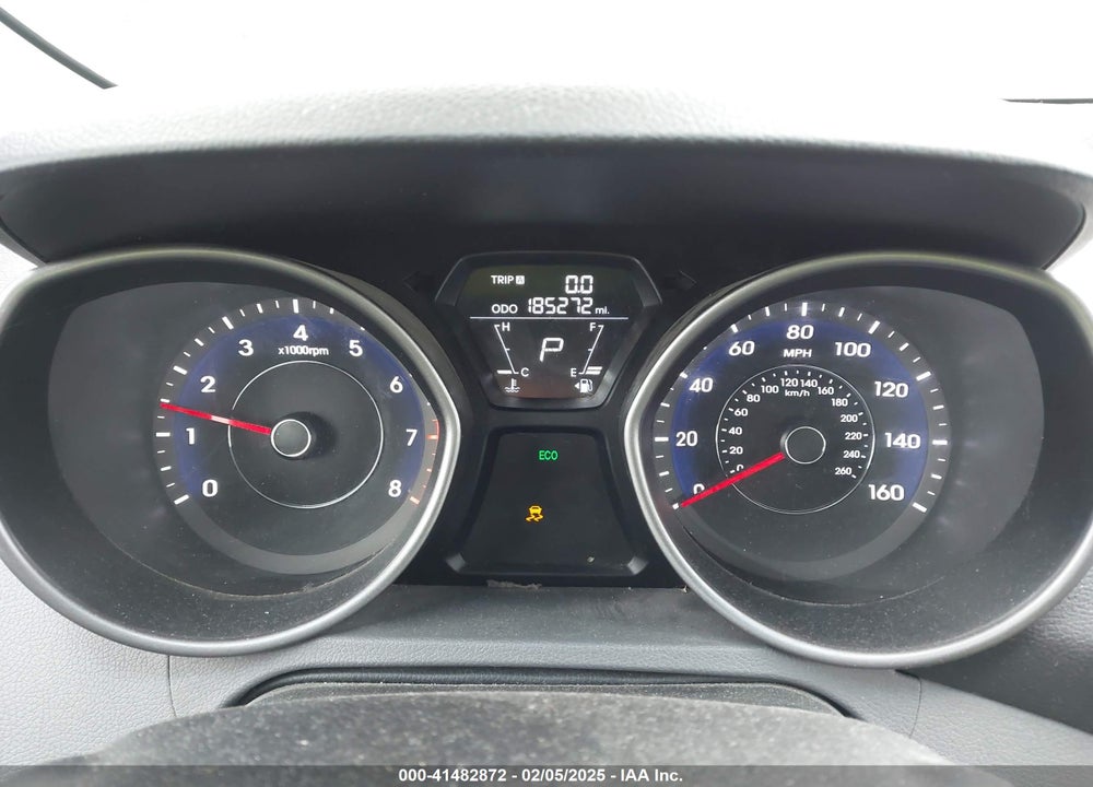 2013 HYUNDAI ELANTRA VIN: 5NPDH4AE4DH407338