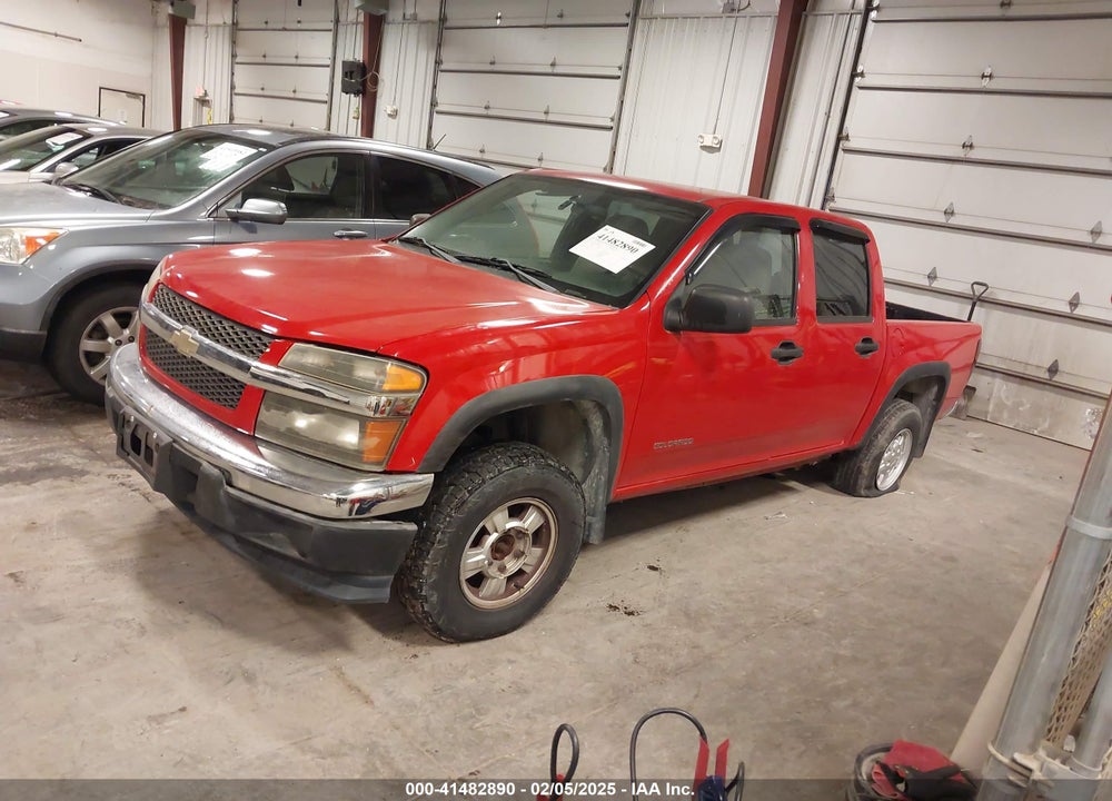 2004 CHEVROLET COLORADO LS VIN: 1GCDT136X48209803
