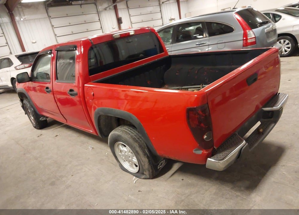 2004 CHEVROLET COLORADO LS VIN: 1GCDT136X48209803