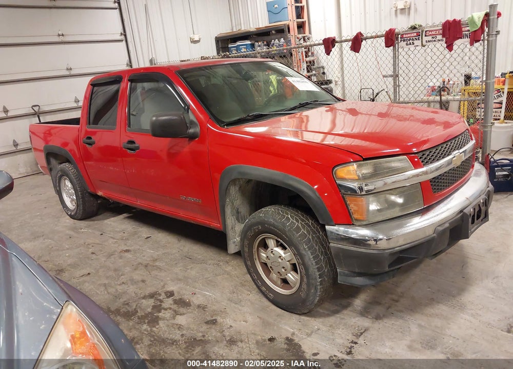 2004 CHEVROLET COLORADO LS VIN: 1GCDT136X48209803