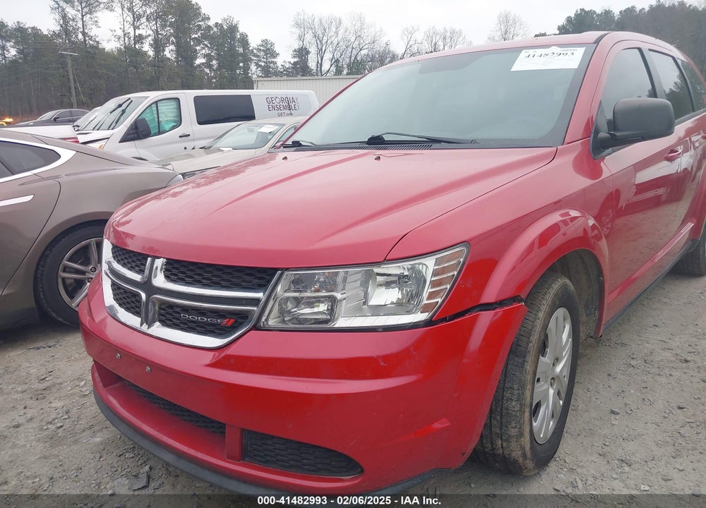 2014 DODGE JOURNEY AMERICAN VALUE PKG VIN: 3C4PDCAB0ET198576