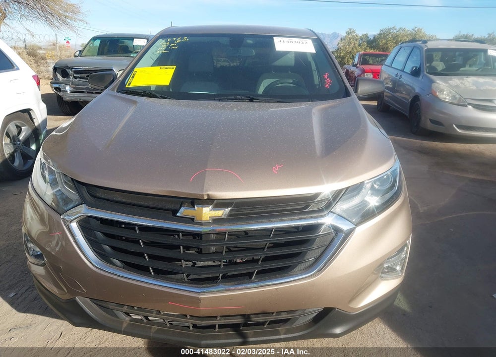 2019 CHEVROLET EQUINOX VIN: 2GNAXHEV2K6215321