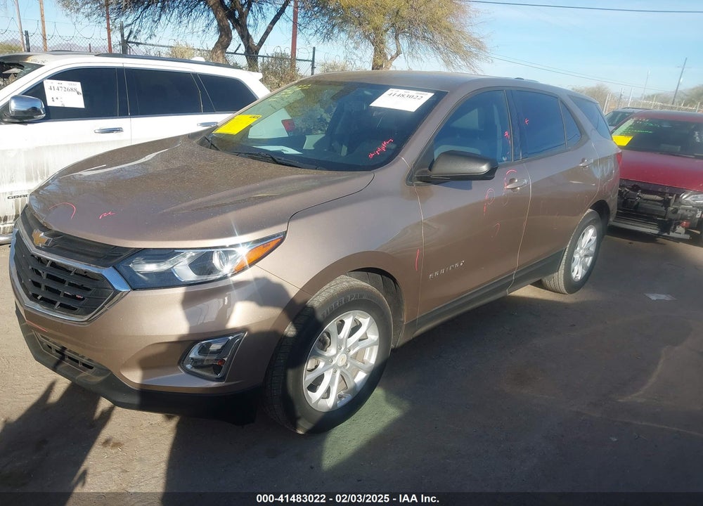 2019 CHEVROLET EQUINOX VIN: 2GNAXHEV2K6215321