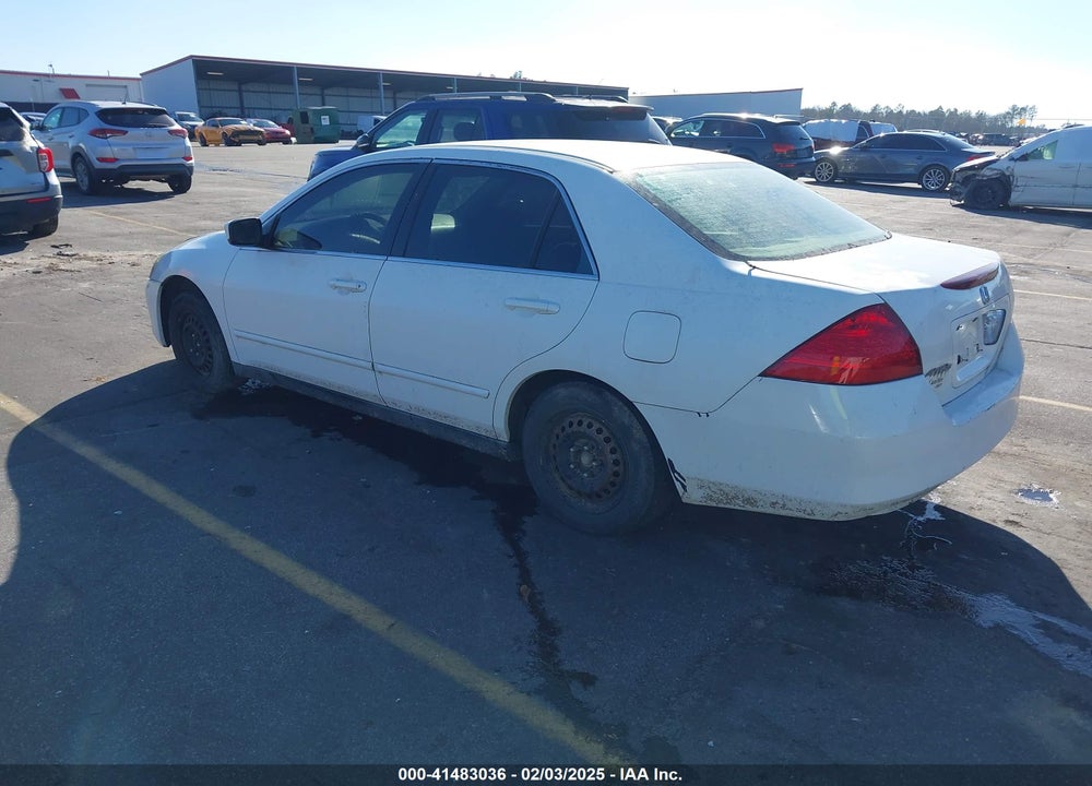 2006 HONDA ACCORD VIN: 1HGCM56486A058581