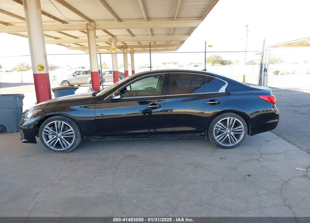 2014 INFINITI Q50 SPORT VIN: JN1BV7AP9EM688811