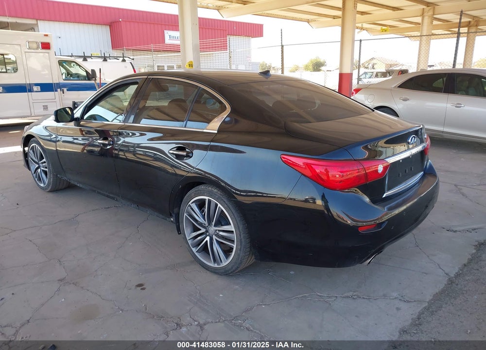 2014 INFINITI Q50 SPORT VIN: JN1BV7AP9EM688811