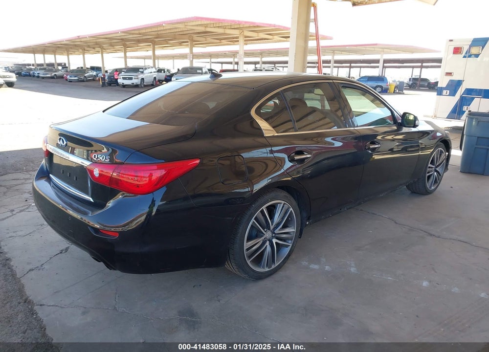 2014 INFINITI Q50 SPORT VIN: JN1BV7AP9EM688811