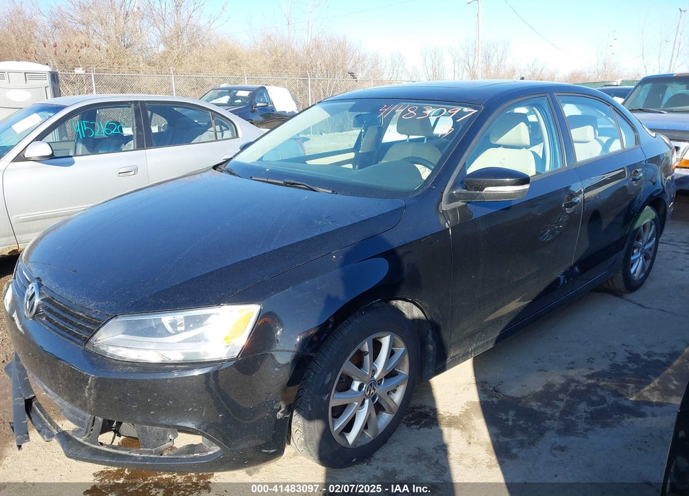 2012 VOLKSWAGEN JETTA 2.5L SE VIN: 3VWDX7AJ9CM367555