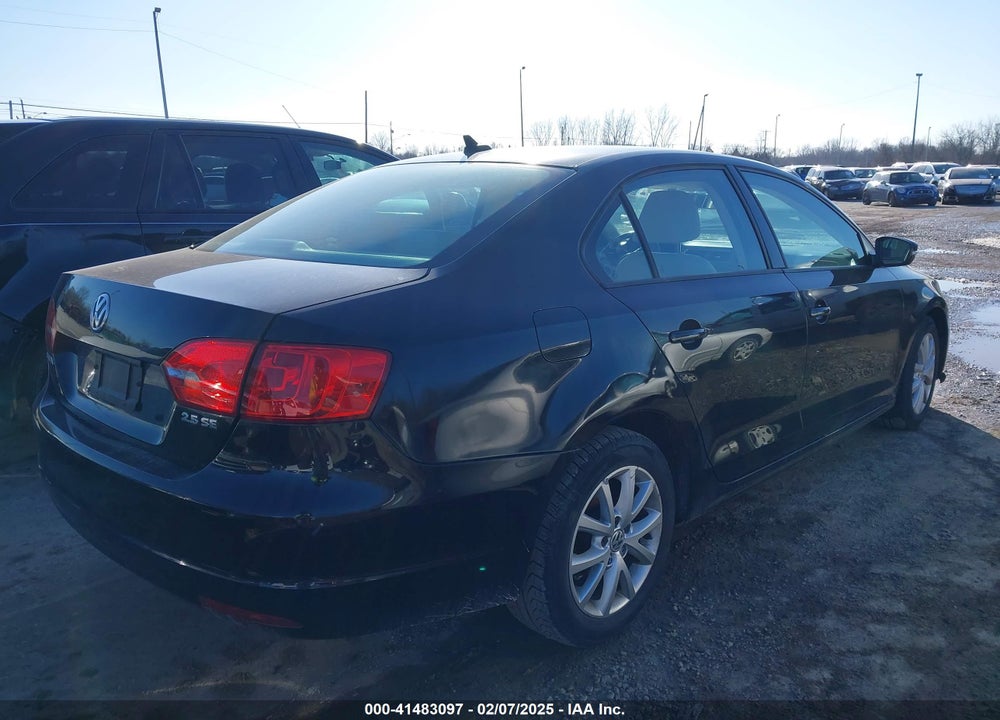 2012 VOLKSWAGEN JETTA 2.5L SE VIN: 3VWDX7AJ9CM367555