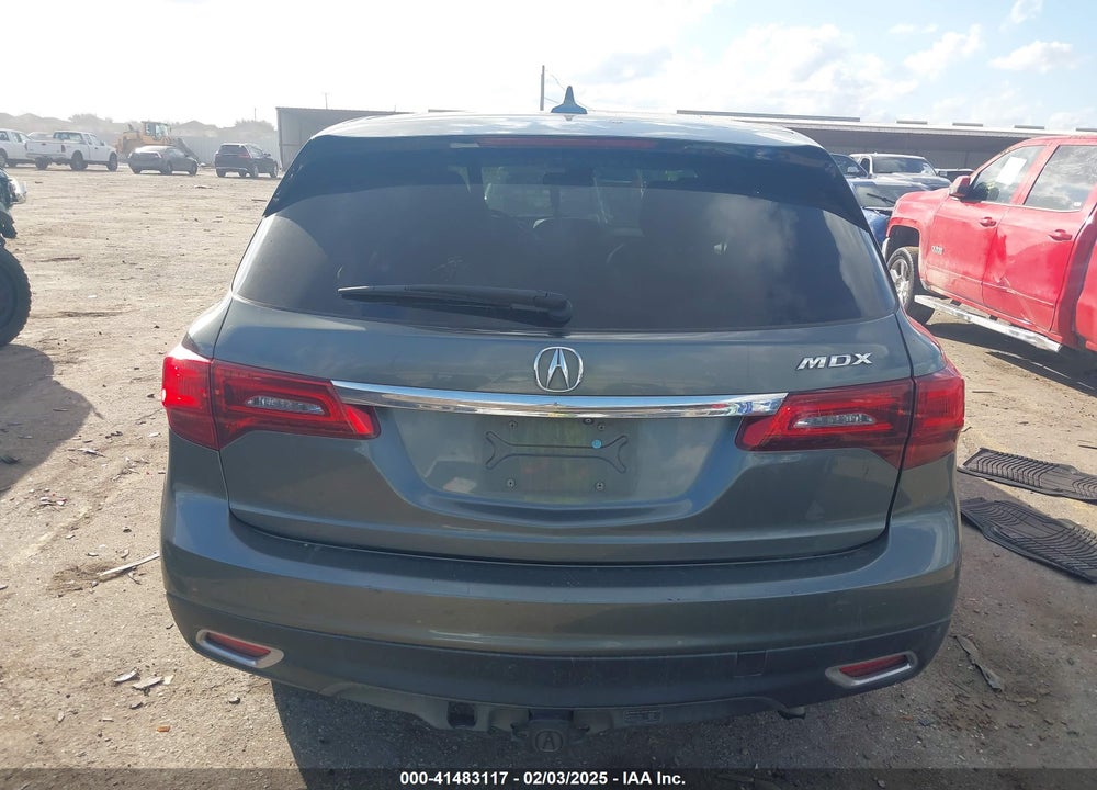 2014 ACURA MDX TECHNOLOGY PACKAGE VIN: 5FRYD3H40EB017646