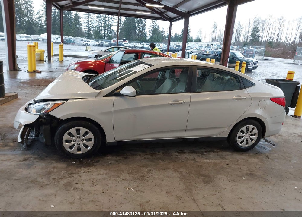 2017 HYUNDAI ACCENT VIN: KMHCT4AE7HU263060