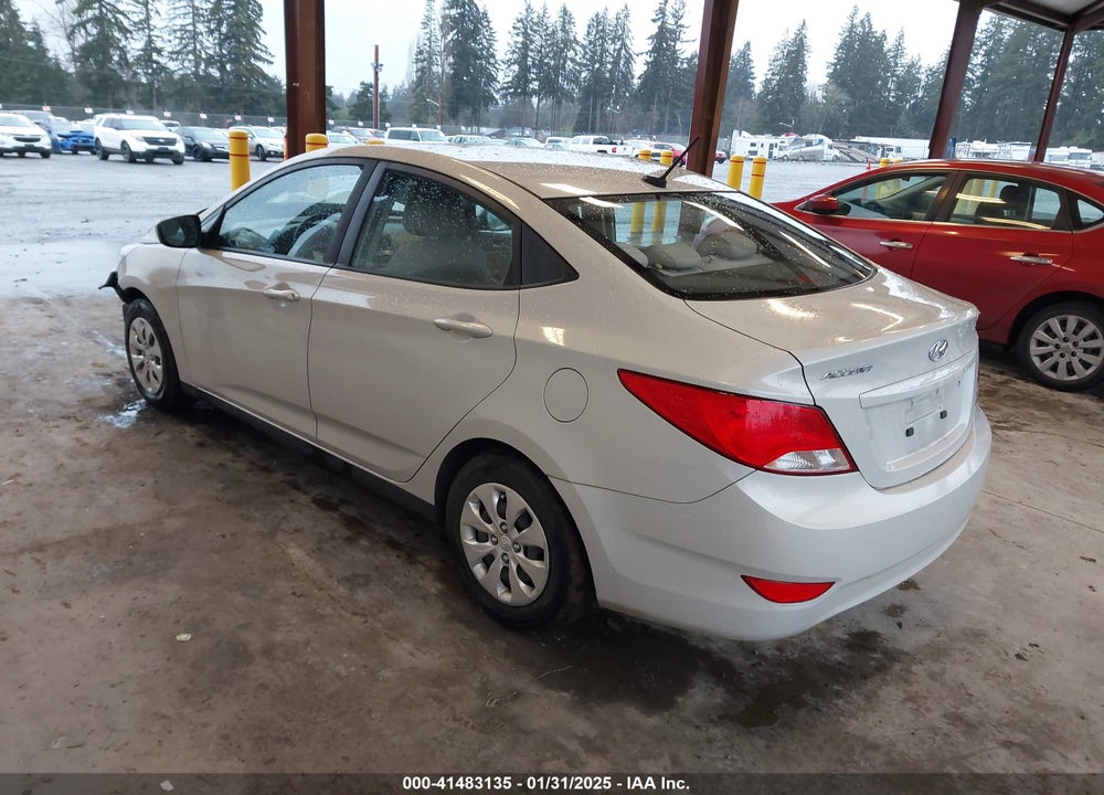 2017 HYUNDAI ACCENT VIN: KMHCT4AE7HU263060