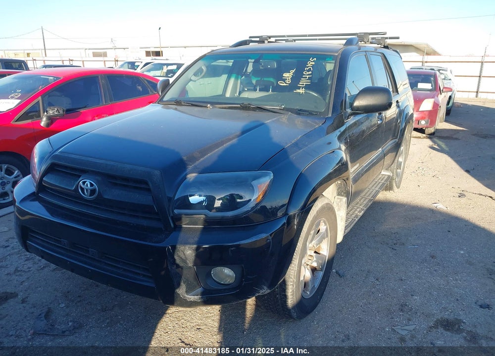 2007 TOYOTA 4RUNNER LIMITED V6 VIN: JTEZU17R770085012