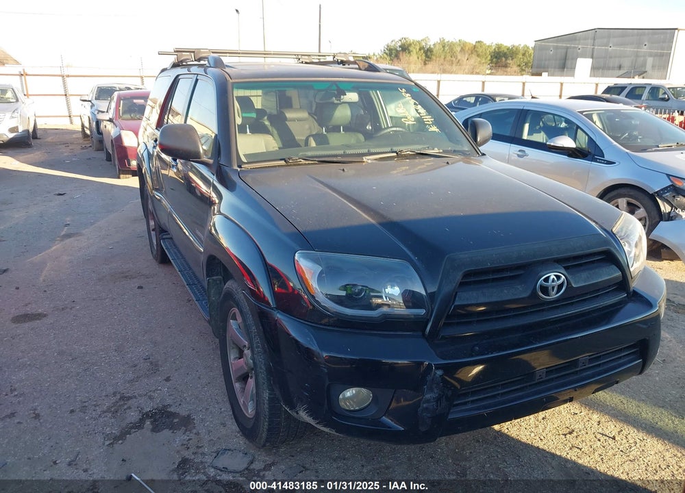 2007 TOYOTA 4RUNNER LIMITED V6 VIN: JTEZU17R770085012