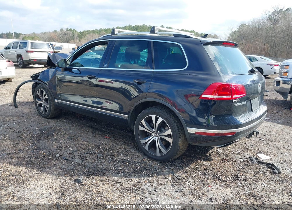 2017 VOLKSWAGEN TOUAREG V6 WOLFSBURG EDITION VIN: WVGRF7BP6HD006748
