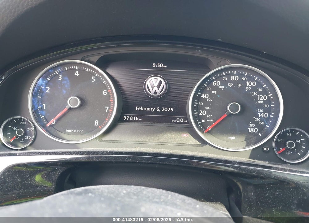 2017 VOLKSWAGEN TOUAREG V6 WOLFSBURG EDITION VIN: WVGRF7BP6HD006748