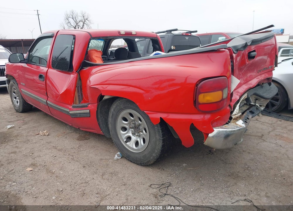 1999 CHEVROLET SILVERADO 1500 LS VIN: 1GCEC19V2XZ165815