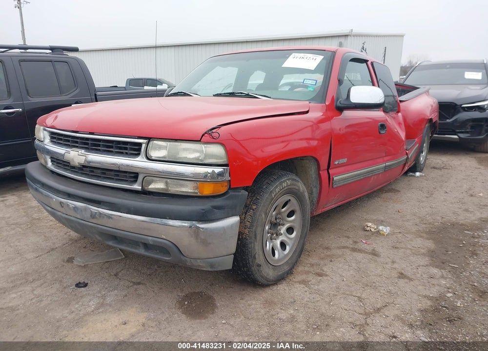 1999 CHEVROLET SILVERADO 1500 LS VIN: 1GCEC19V2XZ165815