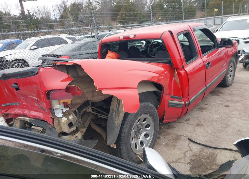 1999 CHEVROLET SILVERADO 1500 LS VIN: 1GCEC19V2XZ165815