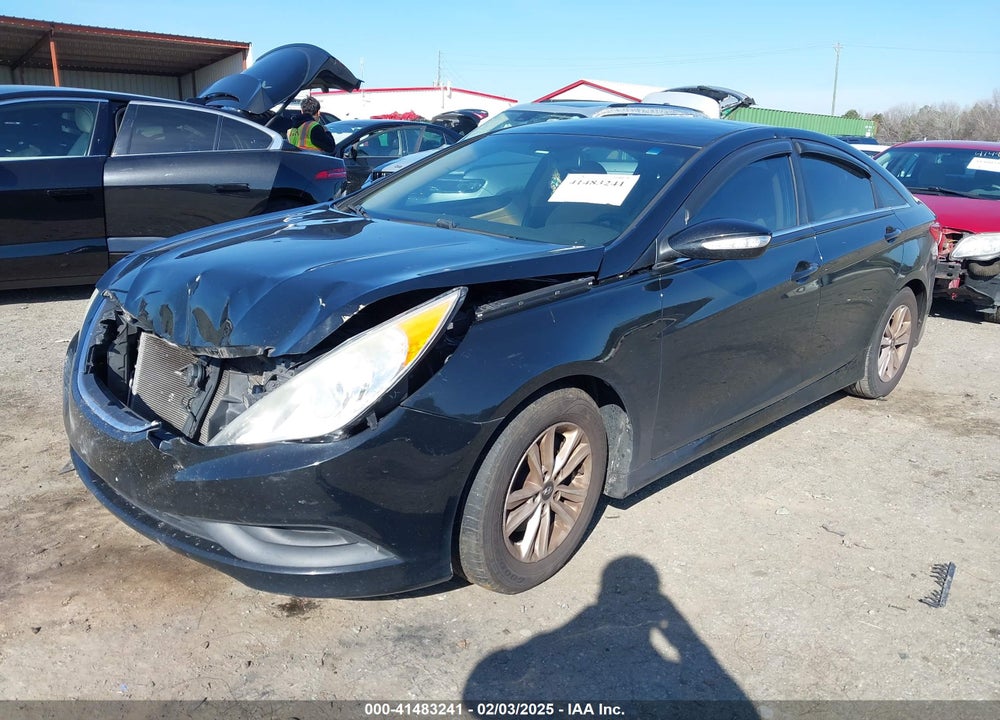 2014 HYUNDAI SONATA VIN: 5NPEB4AC2EH826598