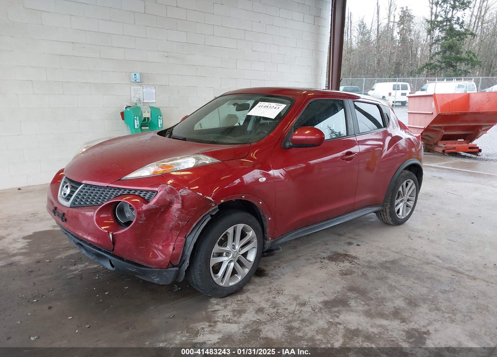 2011 NISSAN JUKE SL VIN: JN8AF5MV2BT009844