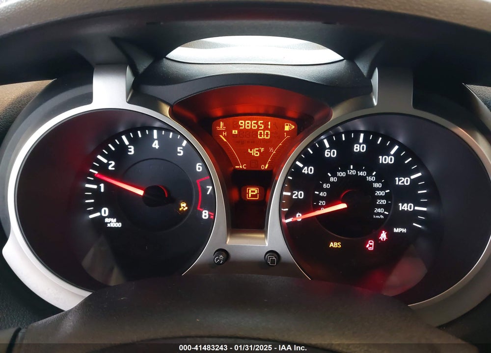 2011 NISSAN JUKE SL VIN: JN8AF5MV2BT009844