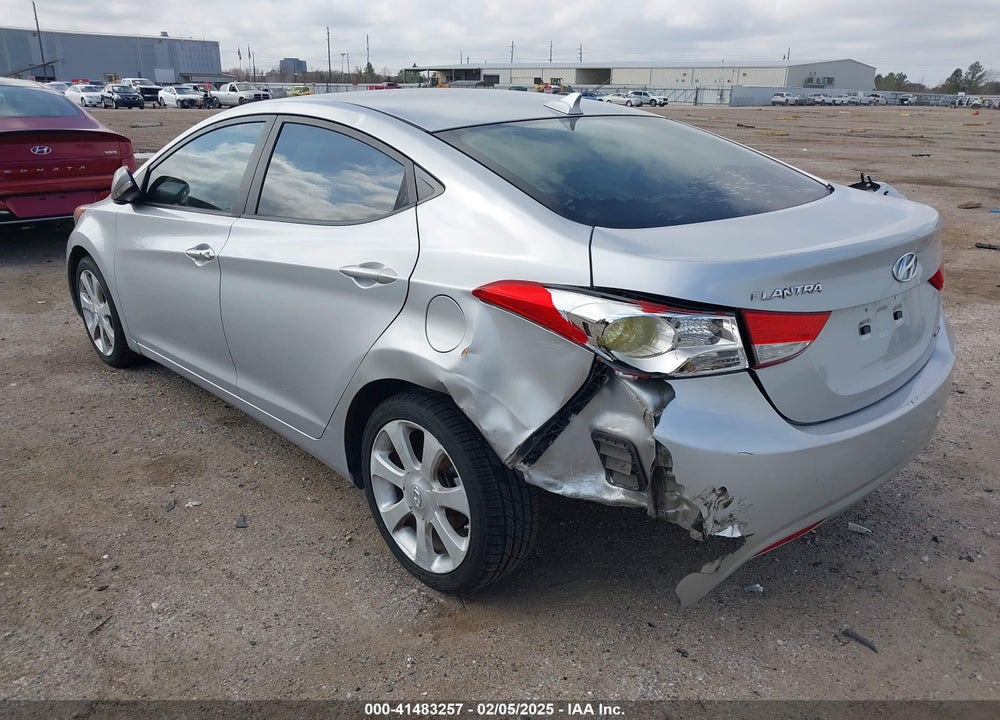2011 HYUNDAI ELANTRA LIMITED VIN: 5NPDH4AE0BH008486
