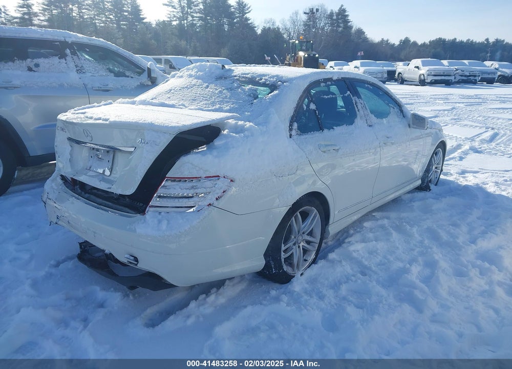2012 MERCEDES-BENZ 300 VIN: WDDGF8BBXCR231259