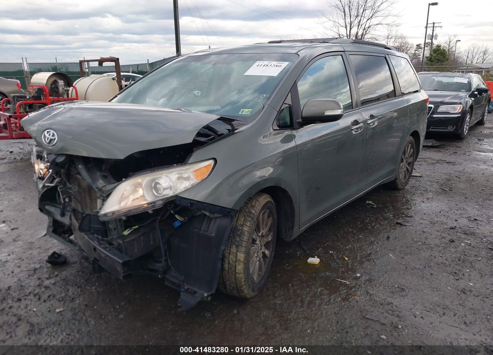 2013 TOYOTA SIENNA XLE LIMITED VIN: 5TDDK3DC7DS068591