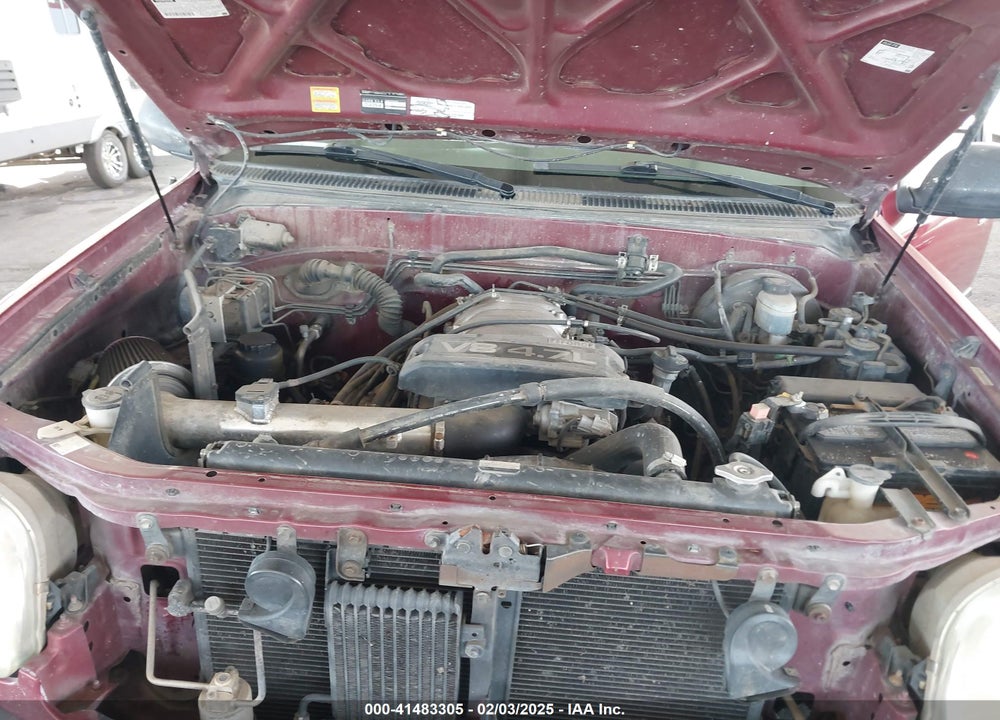 2002 TOYOTA TUNDRA SR5 V8 VIN: 5TBRT34172S308794