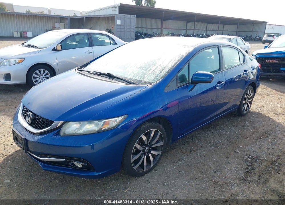 2014 HONDA CIVIC EX-L VIN: 19XFB2F93EE275706