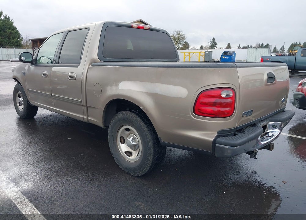 2002 FORD F-150 LARIAT/XLT VIN: 1FTRW07L52KA86189