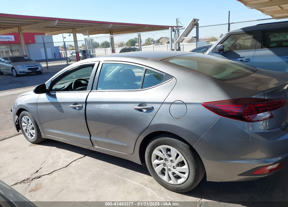 2020 HYUNDAI ELANTRA VIN: 5NPD74LF2LH543636