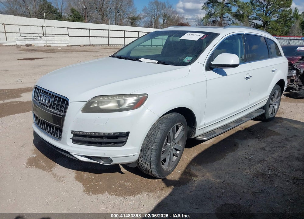2013 AUDI Q7 3.0T PREMIUM VIN: WA1LGBFE7DD005440