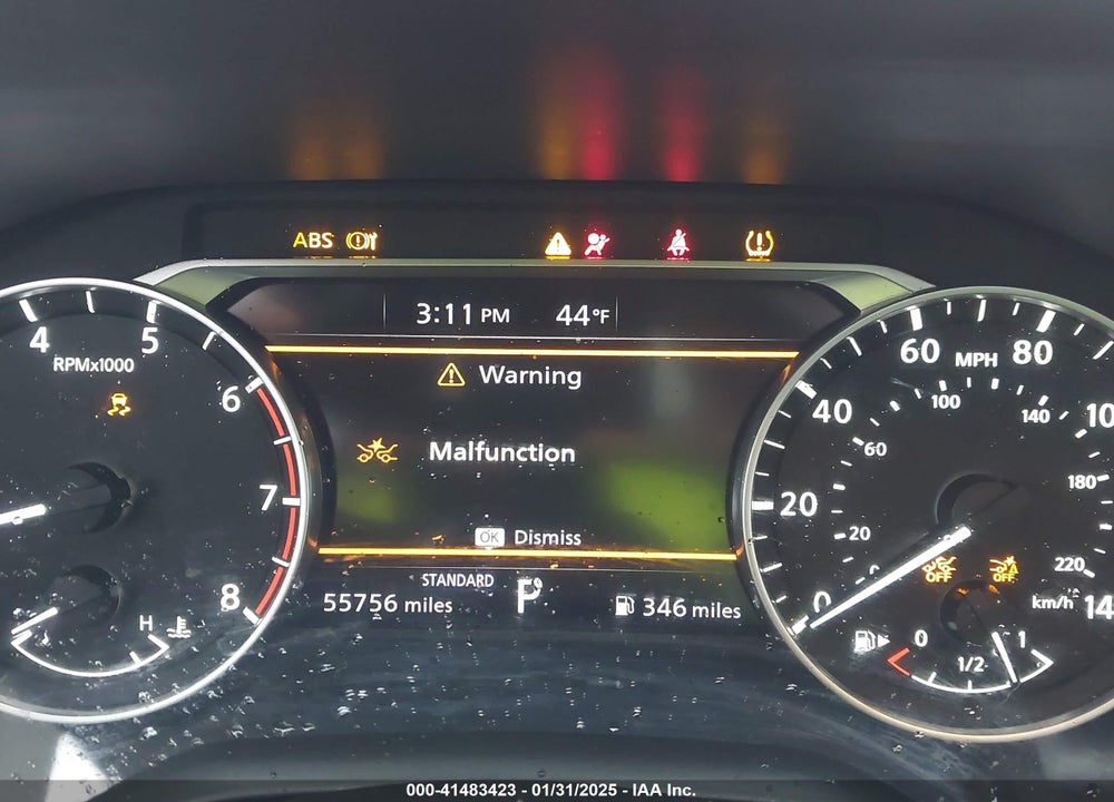 2021 NISSAN ROGUE SV FWD VIN: JN8AT3BA7MW015976