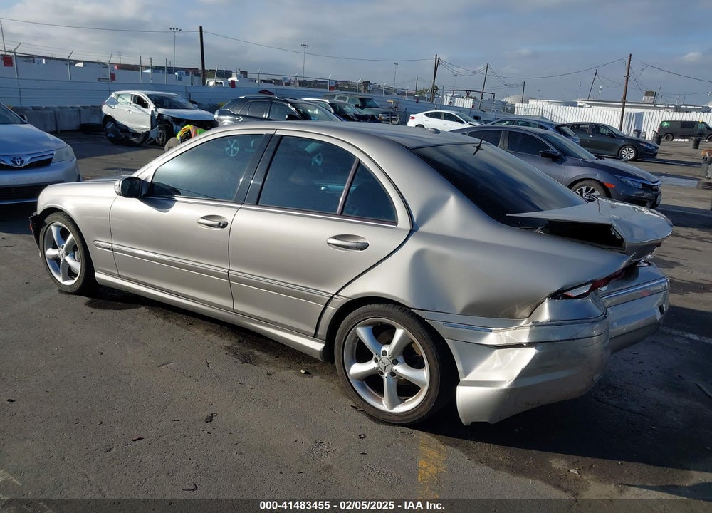 2006 MERCEDES-BENZ C 230 VIN: WDBRF52H66F767958