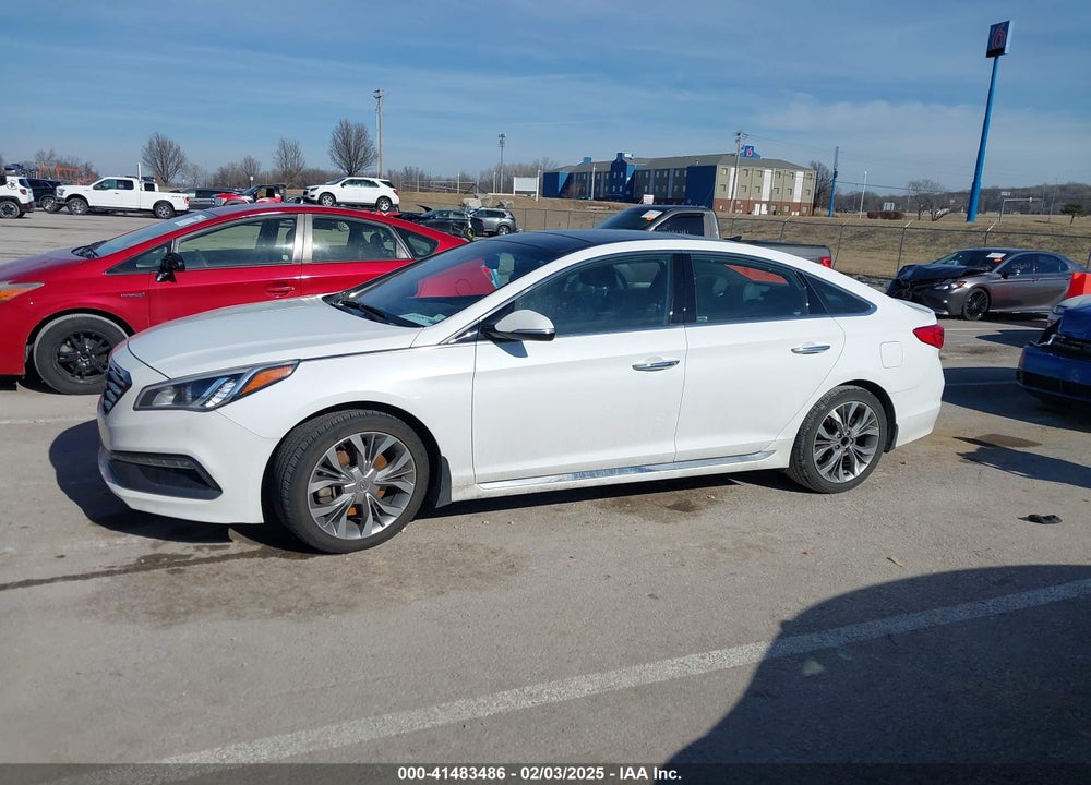 2015 HYUNDAI SONATA LIMITED 2.0T VIN: 5NPE34AB9FH245363