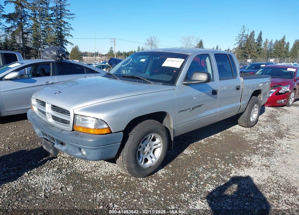 2001 DODGE DAKOTA SLT/SPORT VIN: 1B7GL2AN21S158812