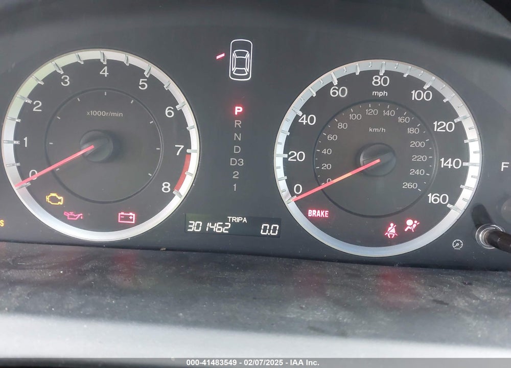 2008 HONDA ACCORD 2.4 EX VIN: JHMCP267X8C070980