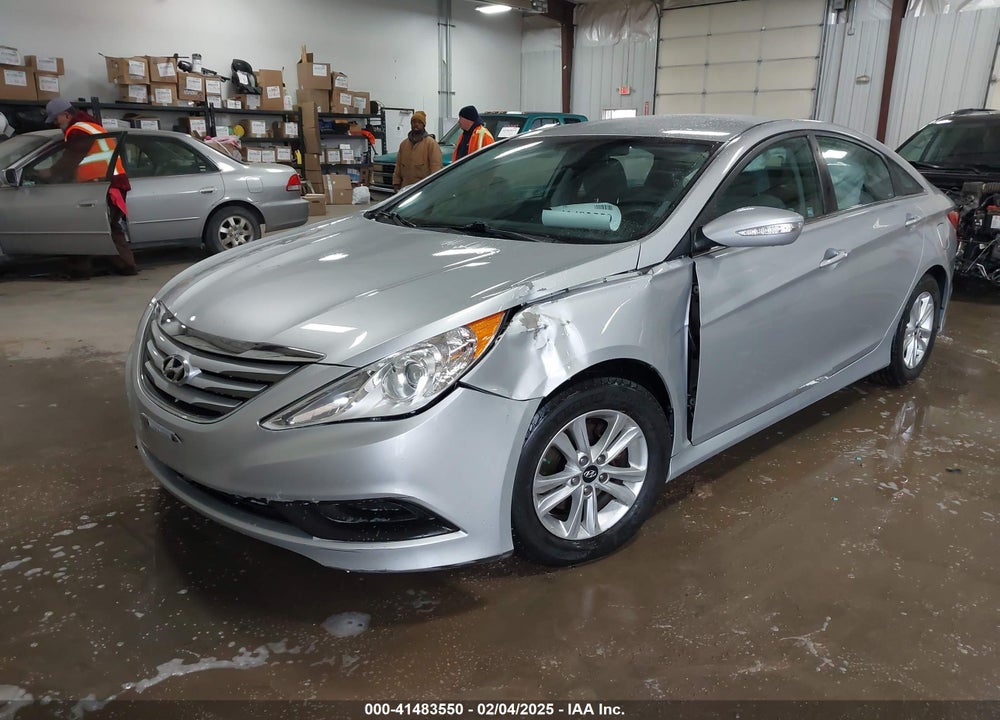 2014 HYUNDAI SONATA VIN: 5NPEB4AC9EH911454