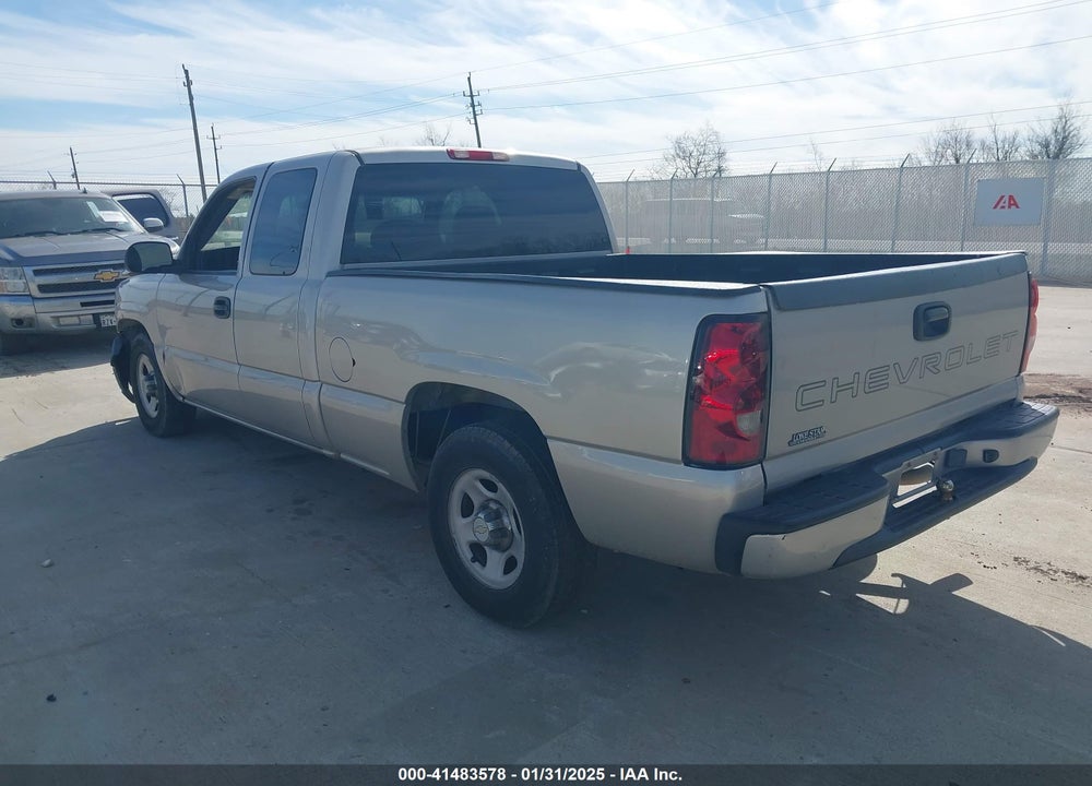 2004 CHEVROLET SILVERADO 1500 WORK TRUCK VIN: 1GCEC19X24Z331361
