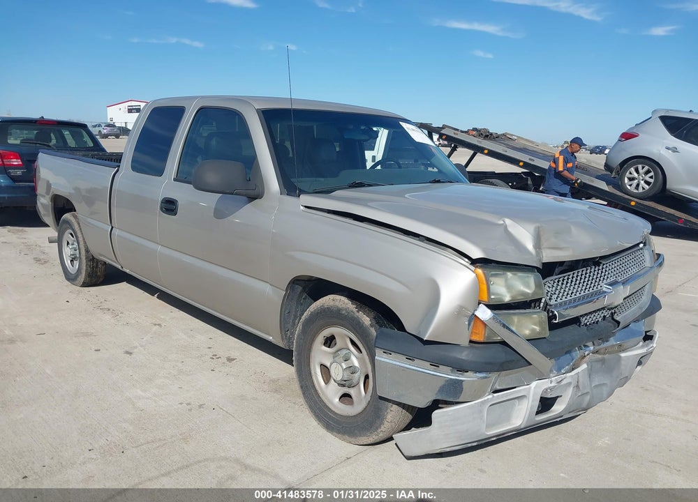 2004 CHEVROLET SILVERADO 1500 WORK TRUCK VIN: 1GCEC19X24Z331361